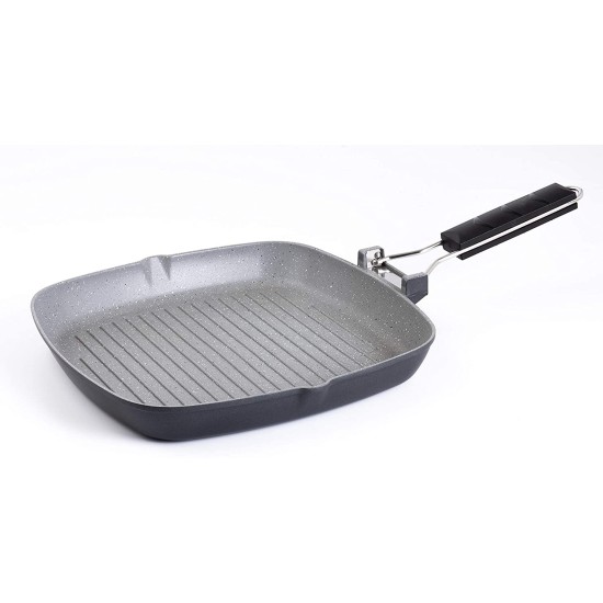 Bistecchiera Bialetti Petravera 24x24cm - Piastra da cucina