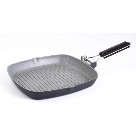 Bistecchiera Bialetti Petravera 24x24cm - Piastra da cucina