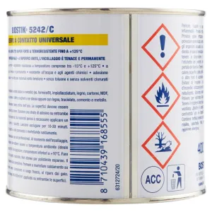 Bostik colla professionale 5242/C – Adesivo a Contatto con resistenza fino a 125°C 2