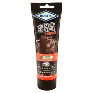 Bostik Grizzly Montage Power - Colla di montaggio Universale
