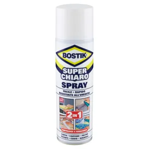 Bostik Spray Superchiaro 500ml – Colla a Contatto Trasparente