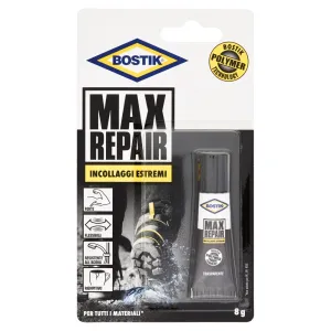 Bostik Max Repair colla flessibile trasparente 8 gr