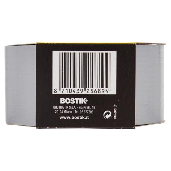 Bostik Grizzly Tape Nastro Americano Telato Grigio 10x50mm