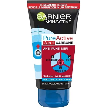 Detergente Punti Neri Garnier Pure Active 3 in 1 - 150ml
