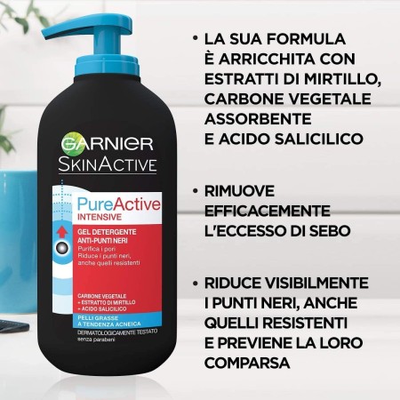 Informazioni sulle proprietà e i benefici di Garnier Pure Active Gel