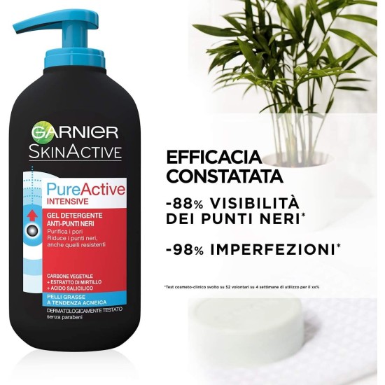Efficacia del Gel Detergente Anti Punti Neri Garnier Pure Active