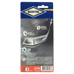 Bostik Fast Fix 2 - Colla per plastica bicomponente forte10g 2