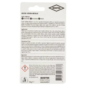 Confezione Fronte Bostik Ripara Metallo 2