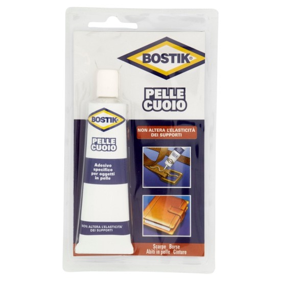 Colla per scarpe e Borse Bostik- Colla per Pelle e Cuoio 50g
