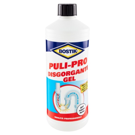 Gel Disgorgante Bostik 1L - Prodotto per Sturare lavandini