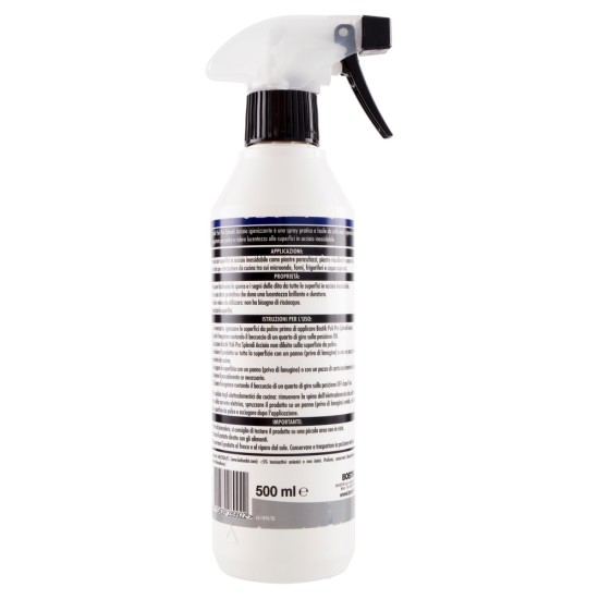 Informazioni e modalità d'uso di Puli-Pro Splendi acciaio igienizzante Bostik