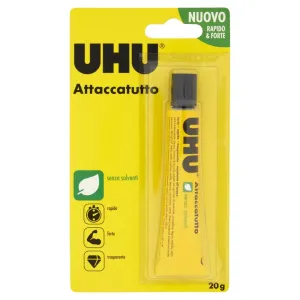 Colla UHU Senza Solventi 20g - Colla Universale Trasparente