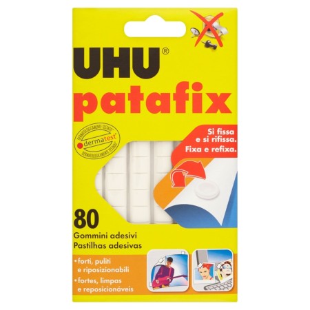 UHU Patafix 80 Gommini Adesivi Removibili