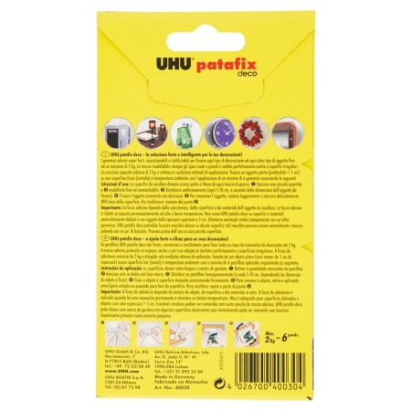 Informazioni su Patafix UHU Gommini Adesivi