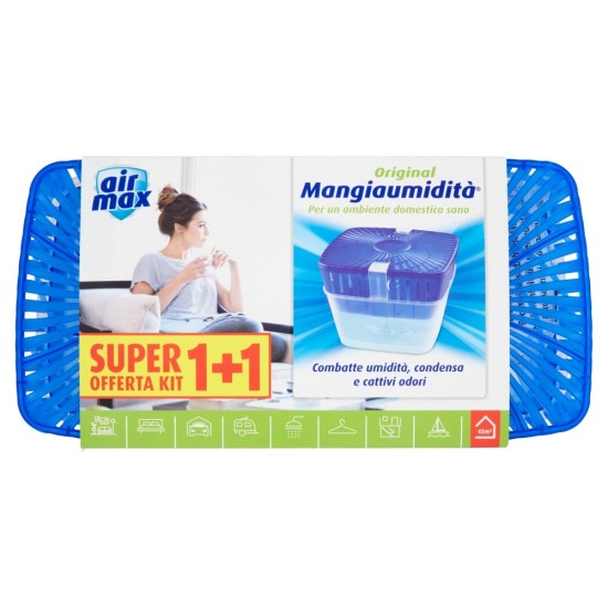 Air Max Mangiaumidità 1+1 450g con Ricarica Tab 450g