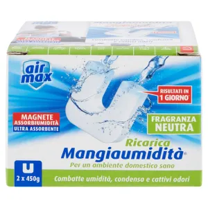 Air Max Ricarica Magnete Mangiaumidità - Neutra 2x450g