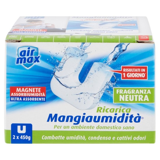 Air Max Ricarica Magnete Mangiaumidità - Neutra 2x450g