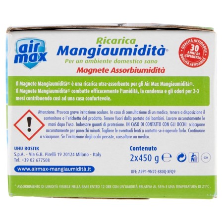 Air Max Ricarica Magnete Mangiaumidità - Neutra 2x450g