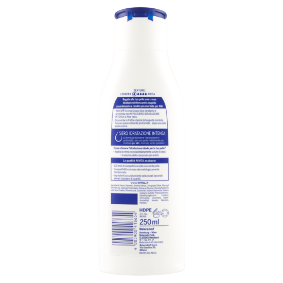 Come si usa Crema Corpo Idratante Rinfrescante Aloe di Nivea