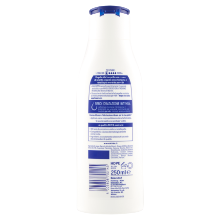 Informazioni su Nivea Crema Corpo Idratante Express 250ml