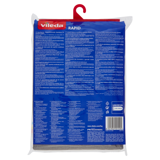 Vileda Copri Asse Da Stiro Rapid Universale per Copriasse 110-130cm