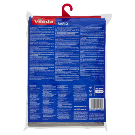 Vileda Copri Asse Da Stiro Rapid Universale per Copriasse 110-130cm