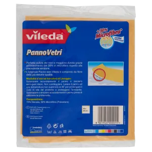 Panno Vetri Classico 1pz- Vileda Panni Anti Aloni e pelucchi 2