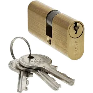 Cilindro per serratura Cisa 35-35mm- Cilindri Cisa in ottone