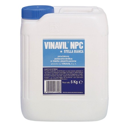 Vinavil Colla Vinilica - Colla Acetovinilica Barattolo 5kg