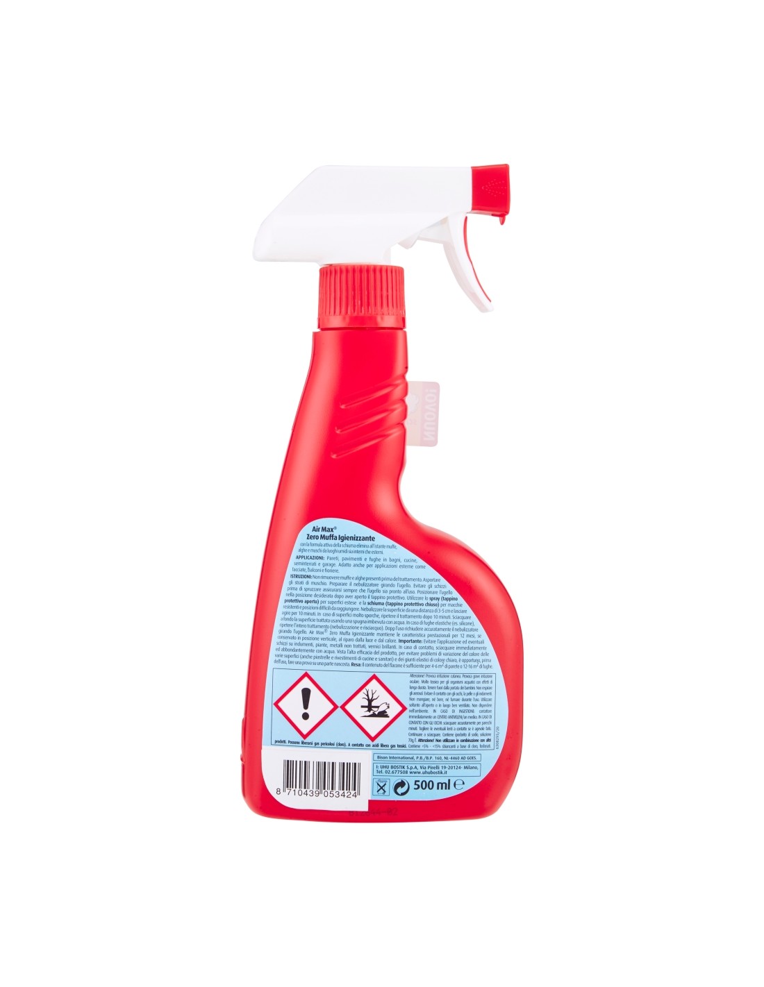 Spray anti muffa con cloro Air Max Zero Muffa - Ferramenta Spanò