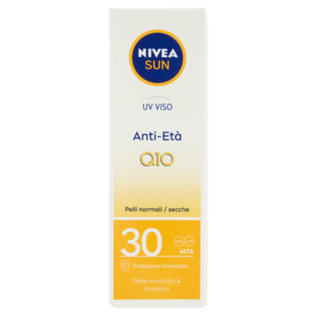 Nivea Sun Viso Rughe e Macchie FP30 Per Pelli Normali e Secche 50ml