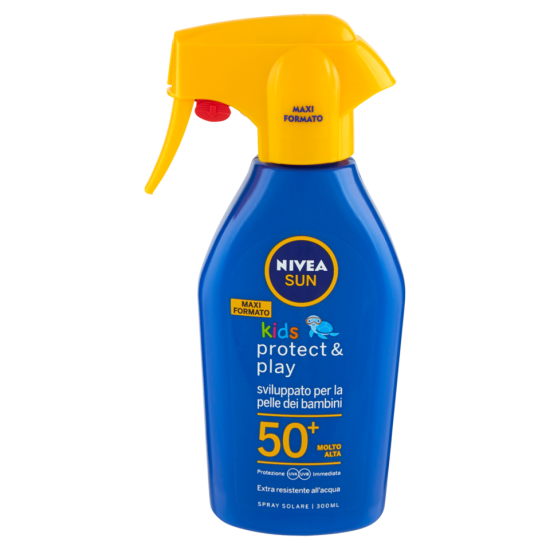 Nivea Sun Kids Spray Solare Fp50+ Creama Solare per Bambini 300ml