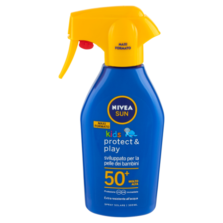 Nivea Sun Kids Spray Solare Fp50+ Creama Solare per Bambini 300ml