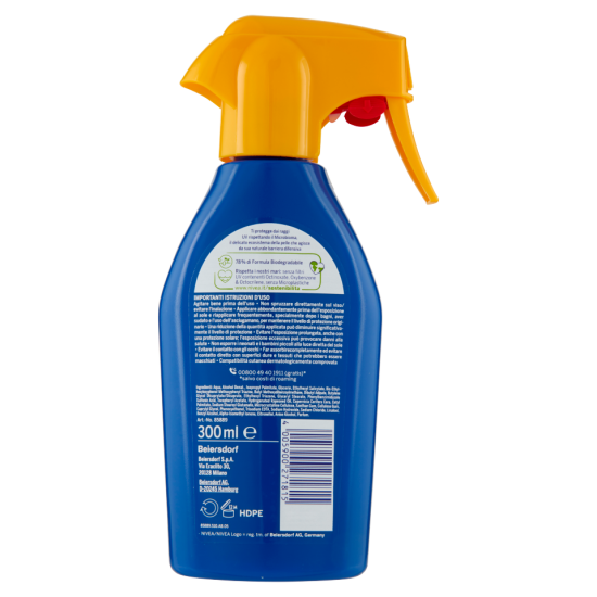 Nivea Sun Spray Crema Solare Fp30 Idratante Protettiva 300ml