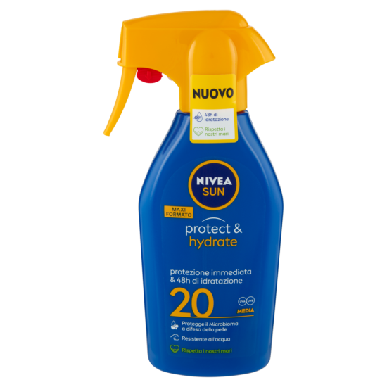 Nivea Sun Spray Crema Solare SPF20 Idratante 300ml