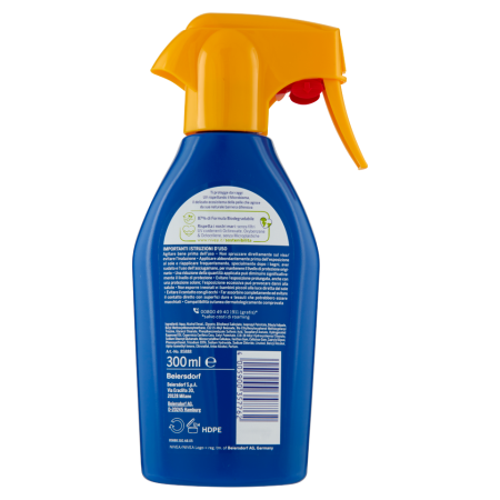 informazioni crema solare Nivea Sun Spray FP20