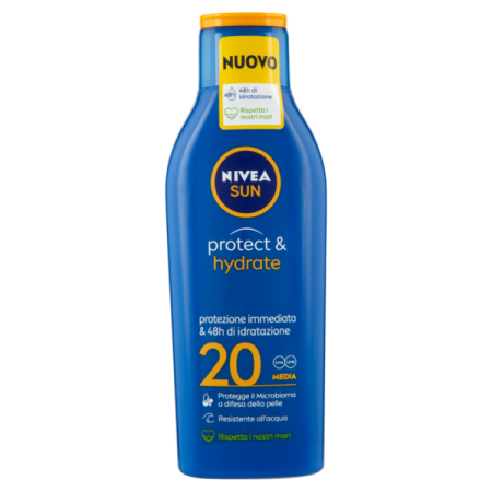 Crema Solare Nivea Sun Protezione 20 Protect & Hydrate 200ml