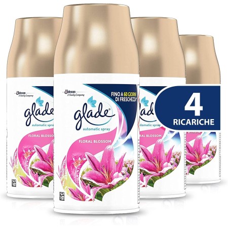 Glade Ricarica Automatic Spray - Fragranza Floral Blossom 4x269ml