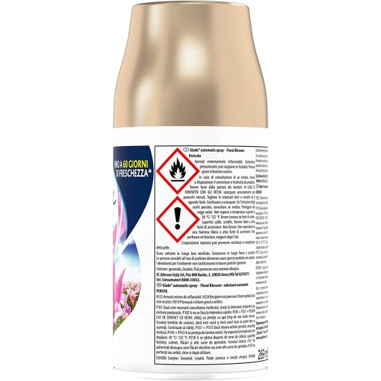 Glade Ricarica Automatic Spray - Fragranza Floral Blossom 4x269ml