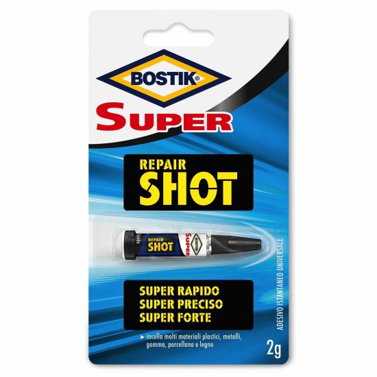 Colla Bostik Super Repair Shot 2g: Colla Istantanea Forte