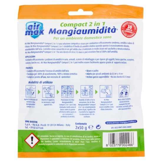 informazioni Air Max Mangia Umidità armadio - Lavanda