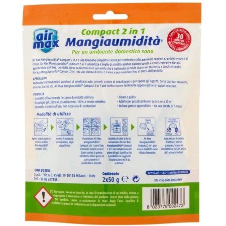 Informazioni su Air Max Mangia Umidita per armadi Incanto Floreale 2x50g