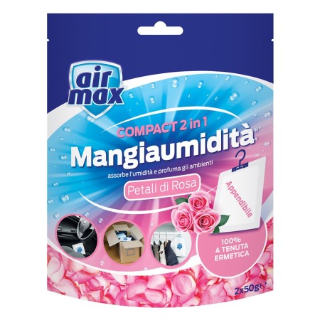 Sacchetti Assorbi Umidità Air Max 2x50g Bustine per Umidità