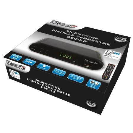 Decoder Bravo Dtt Digitale Terrestre Decoder HD -DVB-T2