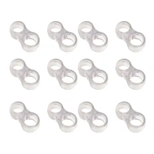 Gommini per Maniglie Porte Trasparenti 8pz - Fermaporte Efficace