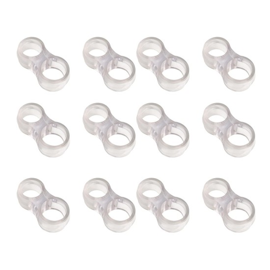 Gommini per Maniglie Porte Trasparenti 8pz - Fermaporte Efficace