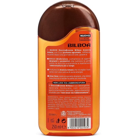 Bilboa Bagnoschiuma Doccia Gel Docciabronze Arancia Amara 250ml