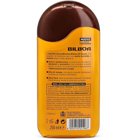 Bilboa Bagnoschiuma Doccia Oil Docciabronze Olio di Carota 250ml