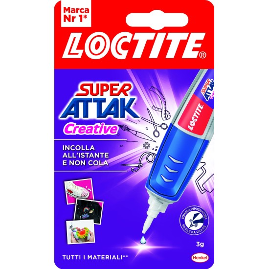 Cofezione Loctite Super Attak Colla Istantanea Universale 3g
