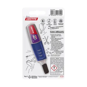 Cofezione Loctite Super Attak Colla Istantanea Universale 3g 2
